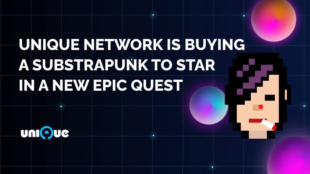 Unique Network is buying a Substrapunk to star in a new epic quest