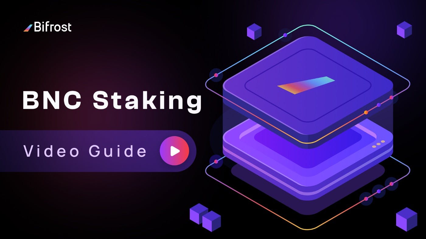 Tutorial | How to stake $BNC and earn rewards