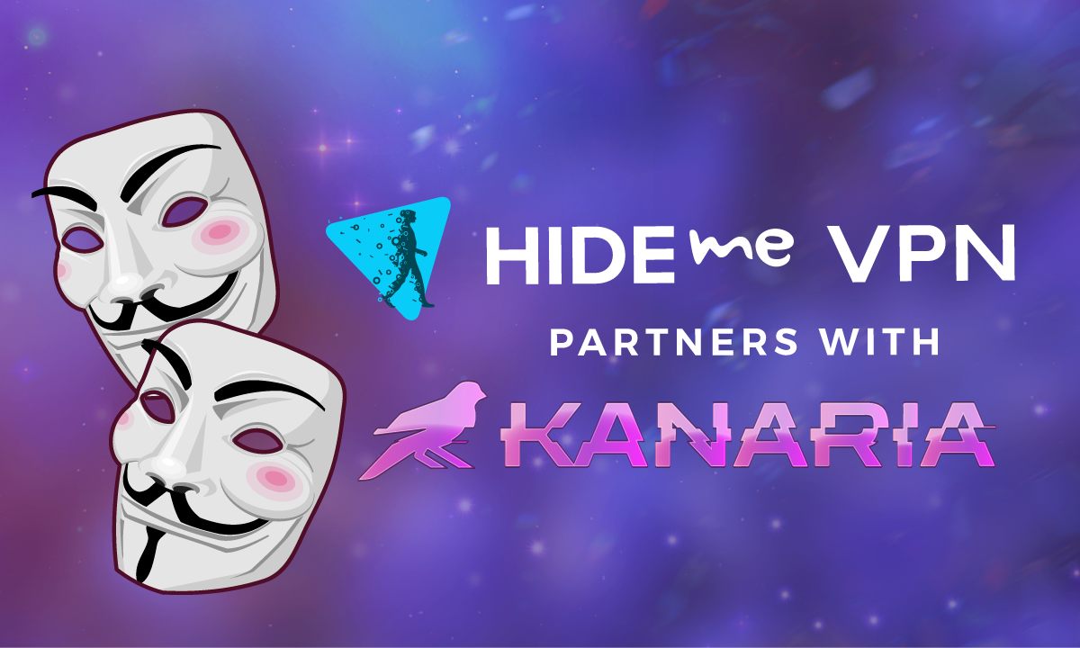 Hide.me Partners with RMRK's Kanaria Again--The Guy Fawkes Look