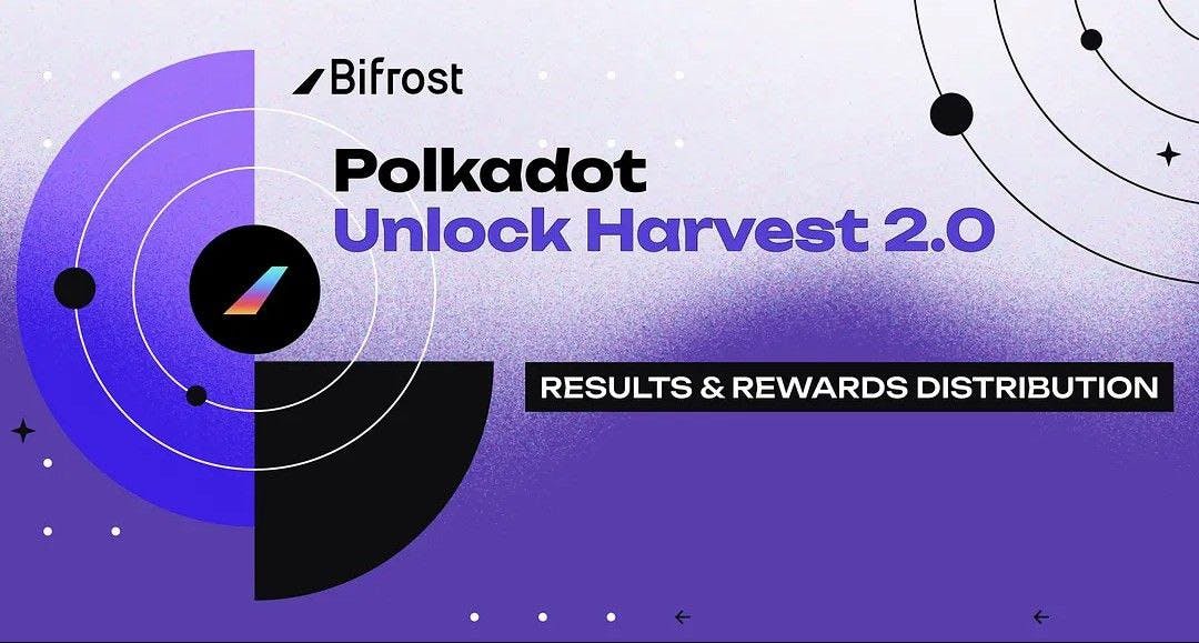 The 2nd Round of the Polkadot Unlock Harvest Event has come to an end. ✨